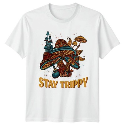 Stay Trippy T-Shirt Pilz Kunst Natur Lifestyle Geburtstag Geschenk für Sie und Ihn