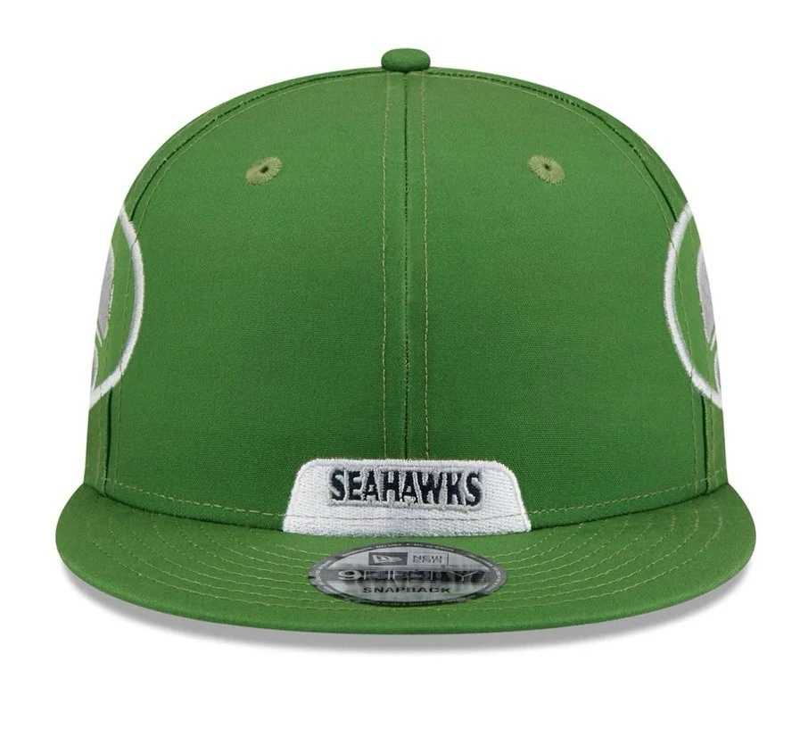 Chapéu Snapback Seattle Seahawks 2025 NFL Rivalries pacote capacete New Era 9FIFTY - Imagem 2 de 4