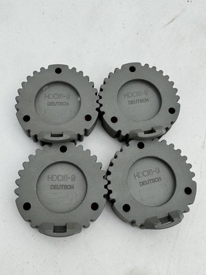 (4 Count) DEUTSCH PROTECTIVE CAP, HDC16-9, SIZE 9