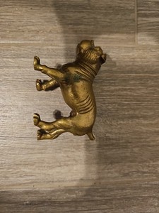 MACK TRUCKS Bronze English Bulldog Dog Figurine Collectible Sculpture 