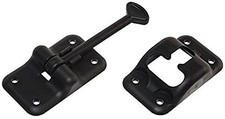 E232 Entry Door Holder - T-Style RV Door Holder 3-1/2" - 3-1/2 Inch Black