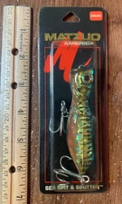 Vintage Matzuo America Sea Spit & Sputter Fishing Lure Model: MSWPB10-BM