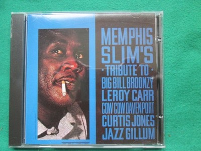 MEMPHIS SLIM - TRIBUTE TO BIG BILL BROONZY ETC - CANDID RECORDS - CD