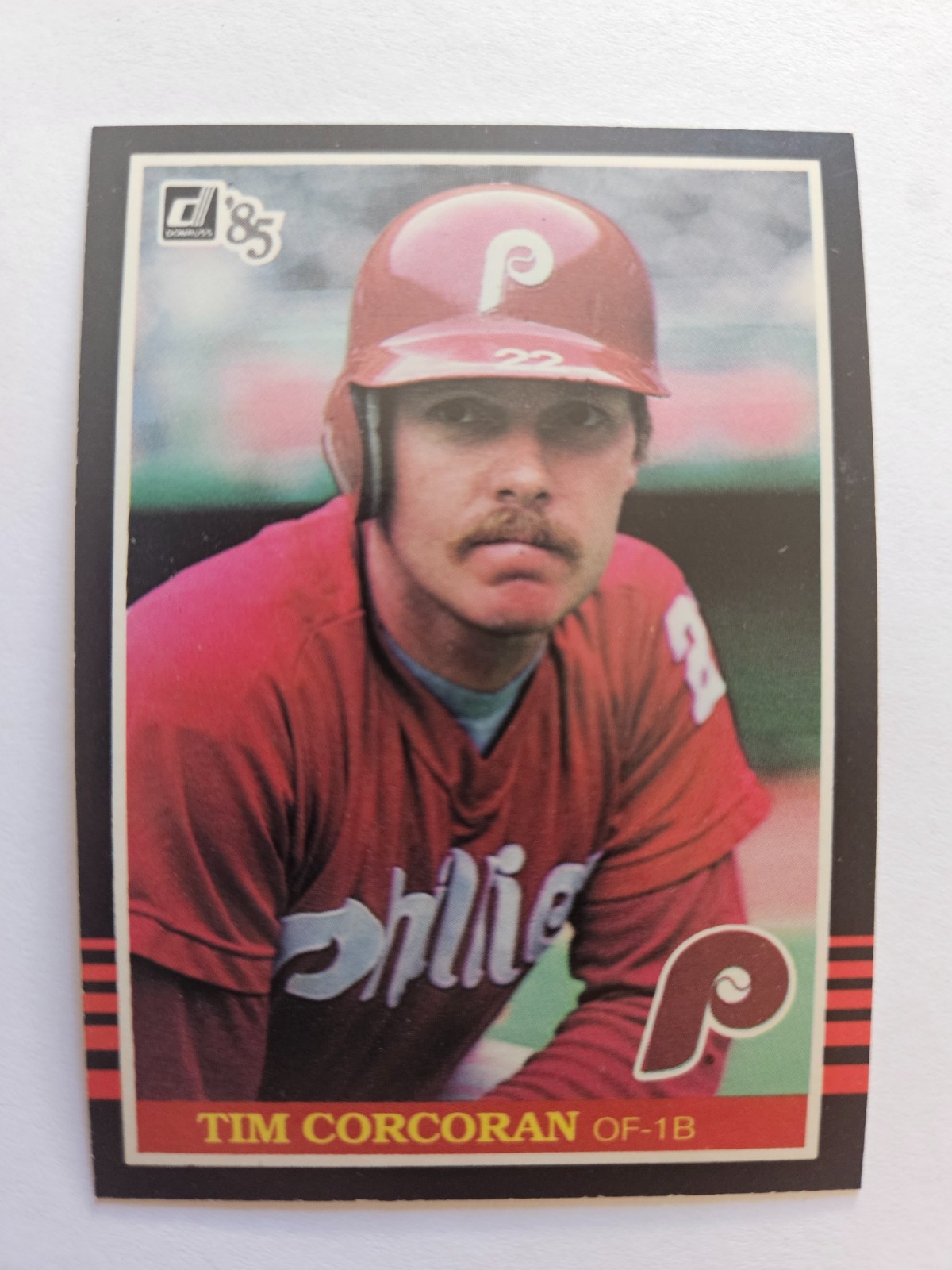 1985 DONRUSS TIM CORCORAN #381 NM