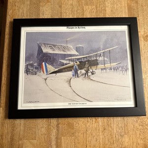 FRANK LOUDIN #35 "The Newton Incident" Signed Print Framed FLYING FOLKLORE