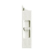 Left Hand Creamy White Vinyl Window Slide-In Tilt Latch 11/16 x 2-5/8