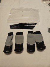 Outdoors Indoor Dog Socks Soft Rubber Anti-slip Dog Shoes Waterproof Strapped