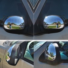 1997-2003 Ford F-150 1997-2002 Expedition Chrome Mirror Covers Wo Turn Signal