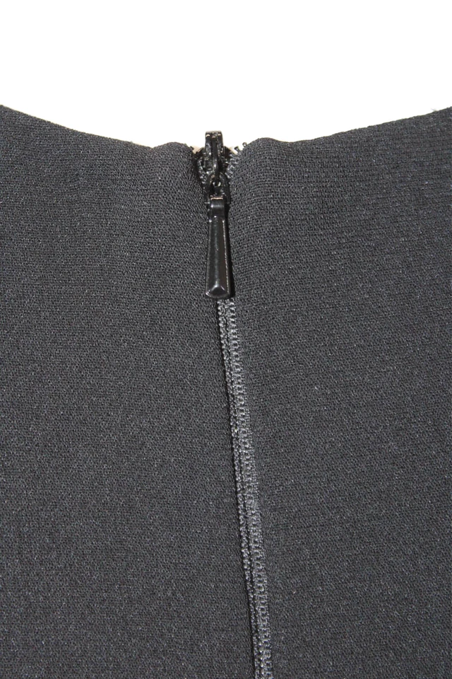 Mono Rag & Bone para mujer sin mangas corte en V plisado cónico negro talla 00 Foto 4 de 4