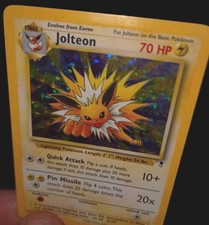 Pokemon Jolteon 14/110 Legendary Treasures Holo Rare Card Vintage NM NEAR MINT!