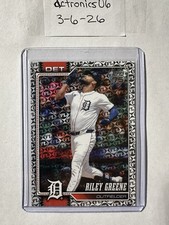 2026 Topps Series 1 Riley Greene FL  Spring Parallel #209 Detroit Tigers Basebal
