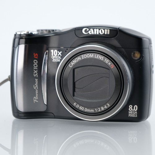 Canon PowerShot SX100 IS 8.0MP Digital Compact Camera 10x Optical Zoom Digicam - Picture 4 of 9