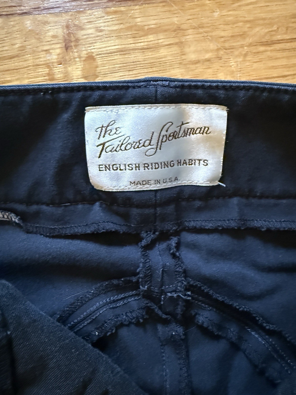 Tailored Sportsman 24R Charcoal Front Zipper Low Rise