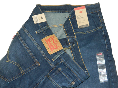 LEVI’S 569 32 Levi's Men's 569 Loose Straight Jeans Stretch 44W x 30L