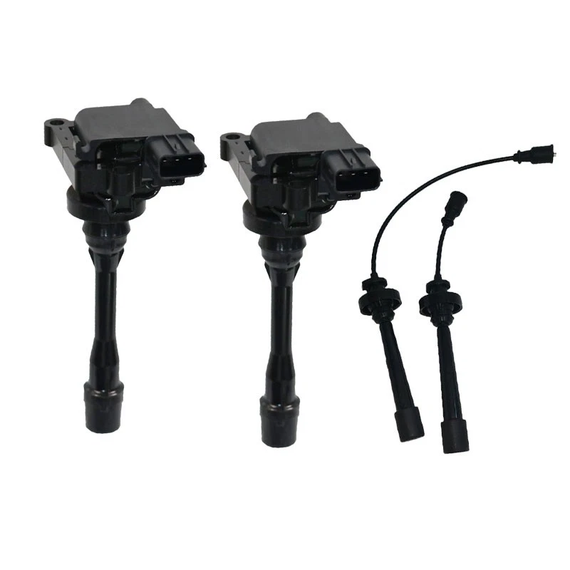 Ignition Coil Pack&Lead Kit For Mitsubishi Pajero IO QA 1.6L 1.8L 2.0L 1999-03 - image 2 of 4