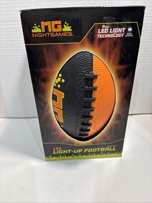 Nightgames LED Technology Light-up Football Junior Size New In Box