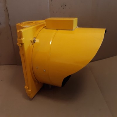 Red With Strobe Traffic Light Signal - 12 Inch Stop Light, Flashing White Strobe