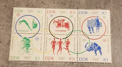 DDR-OLYMPIC GAMES TOKIO-1964--BLOCK - MNH | eBay