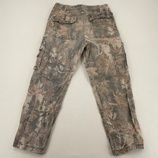 Hollister Co Skater Loose Baggy Camo Cargo Trousers W30 L26