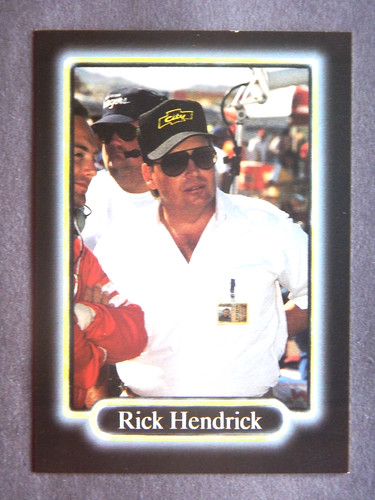 1990 Maxx Rick Hendrick #63 card