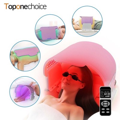 Color Therapy LED Face Mask 990 LEDs (330 Red/Green/Blue) for Complexion
