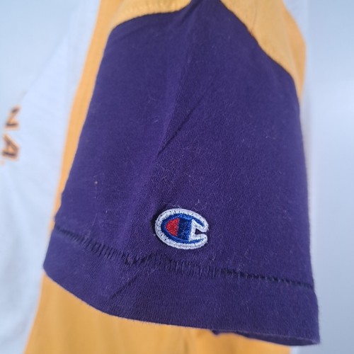 CHAMPION East Carolina University Pirate Crop Top Embroidered Logo T-Shirt Large - Picture 8 of 21
