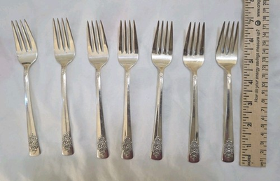 #ad #ad Rogers amp; Bro IS Dawn Silver Plate Salad Forks $20.99