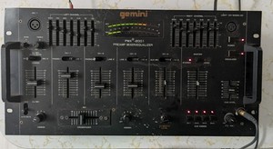 GEMINI PMX-2001 Preamp/Equalizer/Mixer DJ Audio Counsel RS