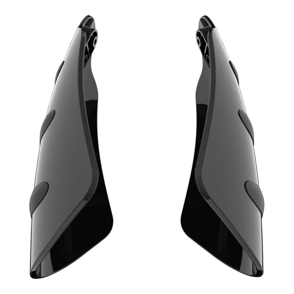 Protector de mano Advan Vivid negro para Harley Davidson Touring y Softails Foto 3 de 4