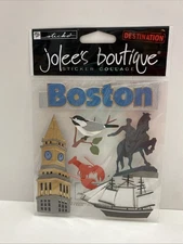 Jolee's Boutique Destination Boston Massachusetts  Sticker Collage Travel