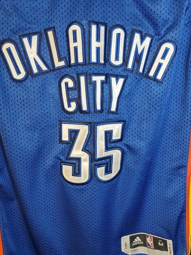 Kevin Durant Oklahoma City Thunder Adidas Men's Medium - Picture 4 of 7