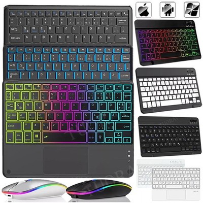Für Lenovo Tab M11 11'' M10 FHD Plus M10 Plus 3rd Gen Bluetooth QWERTZ Tastatur
