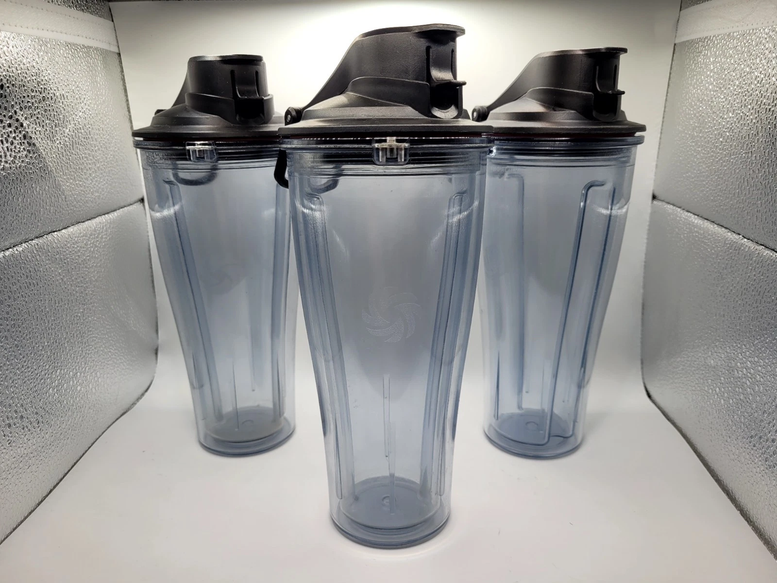 (3) VitaMix Travel To Go Personal Blending Cup 20 oz Tumbler
Opens in a new window or tab
