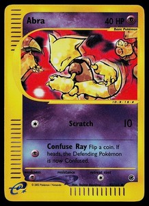 Abra 93/165 Expedition Base Set Reverse Holo Common