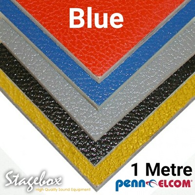 Penn Elcom 1m x 1,26m blau Hart-PVC-Laminat