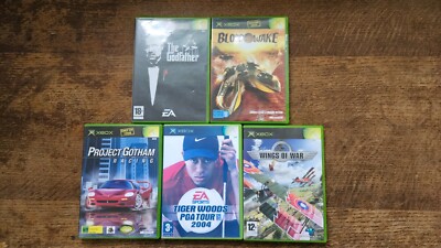 MICROSOFT XBOX ORIGINAL OG - ALLE FÜLLER OHNE KILLER BUNDLE SPIELE x5 #RL32