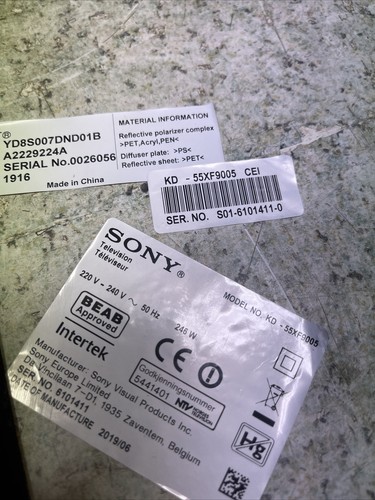 Carte Mère 1-983-249-31 SONY KD-55XF9005 - Photo 7/9