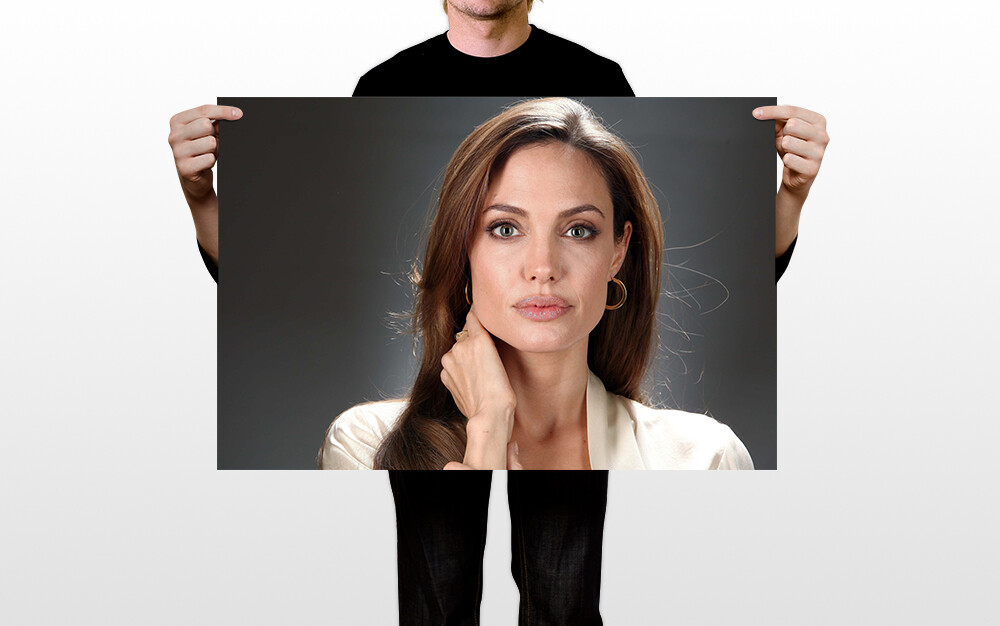 Angelina Jolie 18x24 Poster Portrait Wanted