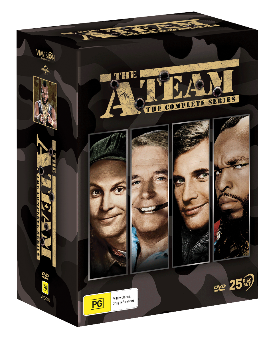 THE A-TEAM - Complete Series Collection DVD New & Sealed UK region 2 compatible