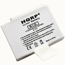 HQRP Battery for Flip Video UltraHD 4GB 8GB FVU2120B U3120 Flip 4GB Cisco ABT2W