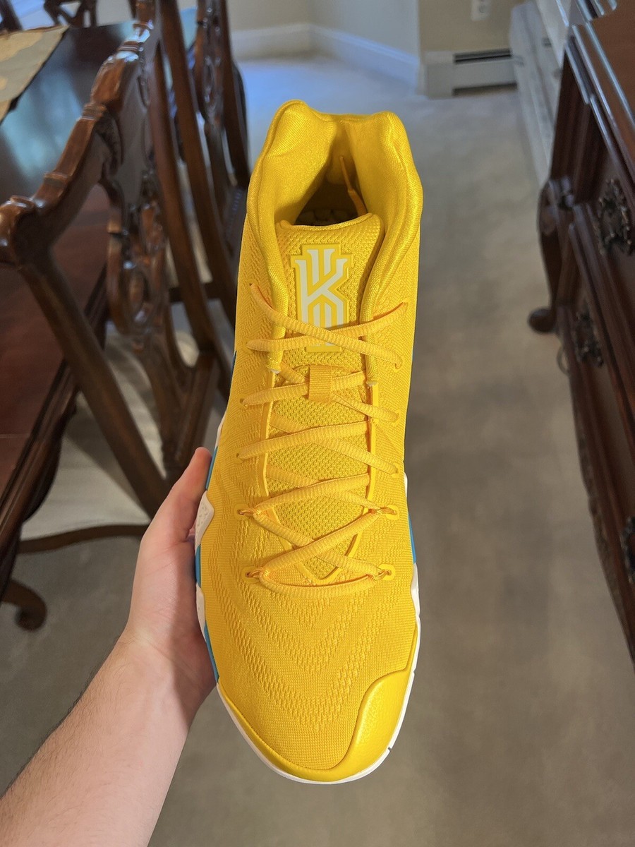 NIKE KYRIE 4 KIX CEREAL PACK AMARILLO YELLOW-MULTI COLOR SZ 16