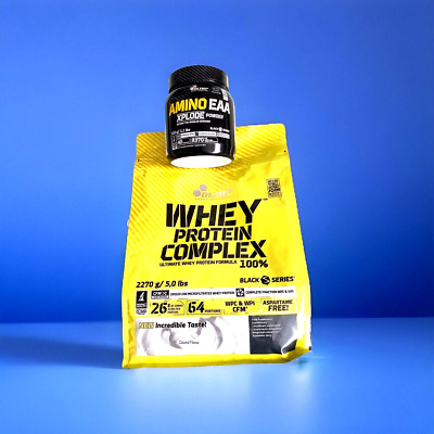 (30,79 /kg)Olimp Whey 2270g Protein Complex 100% +Gratis EAA Xplode 520g