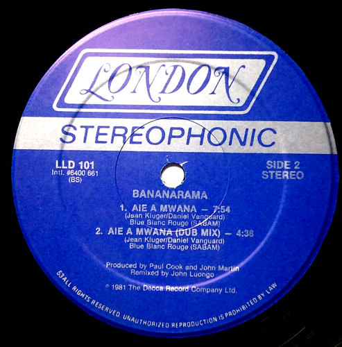 BANANARAMA - He Was Really Sayin Something / AIE A MWANA - Vinyl LP 1982 London - Picture 6 of 6