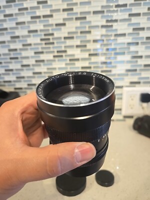 Hanimar Auto 135mm f/2.8 f2.8 Manual Focus Lens for M42 Screw