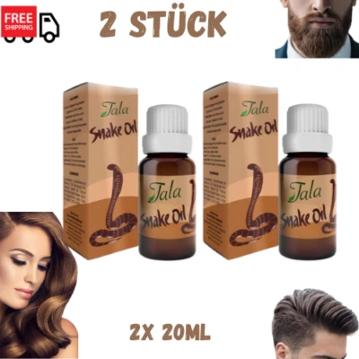 Tala Schlange Öl, Tala Snake Oil, Yilan Yağı, Haarpflege, Premium Qualität 2x