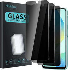 3x Protector De Pantalla Privacidad Cristal Antiesp a Para Samsung Galaxy A16 5G