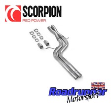 Scorpion Exhaust Audi S4 B8 B8.5 3.0 Non Resonated Centre With X Pipe SAUP106