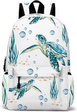 Cute Sea turtle Backpack for Lovers, 17 Inch Turtle1