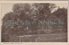 Philadelphia PA - DISSTON PARK IN TACONY - Postcard