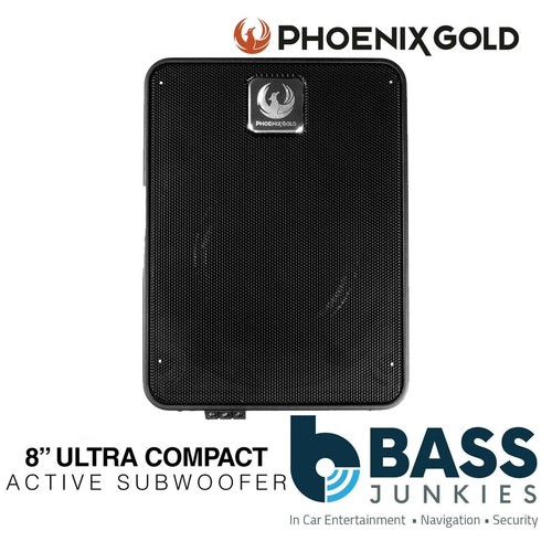 Phoenix Gold ZB8P 600 Watts 8″ Ultra Slim Compact Active Car Underseat Subwoofer - Picture 4 of 7
